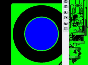 Tight non-plated hole annular ring