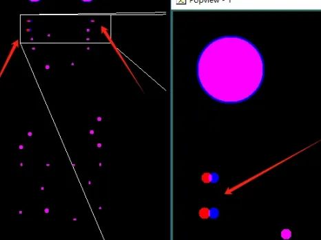 Proximity of through-holes to the flex area