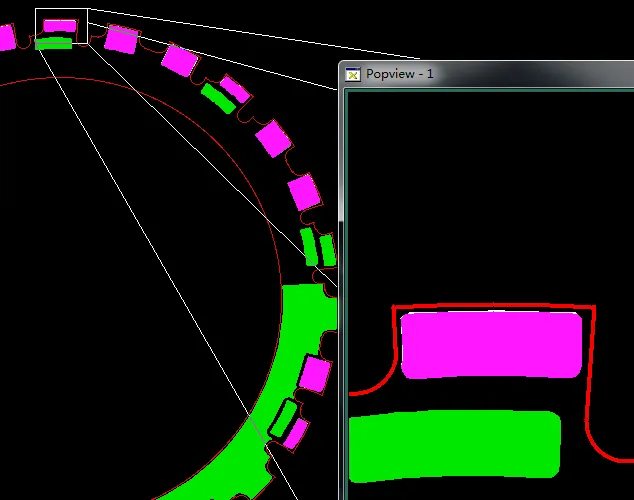 Highlighted pads are very close to the board outline in the Gerber data