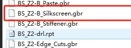 Unresolved bottom-layer silkscreen data