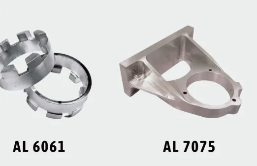 6061 and 7075 aluminum CNC machining