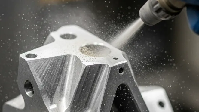 CNC bead blasting