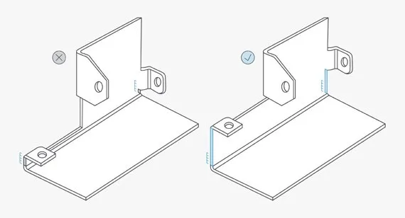 Sheet metal design mistakes