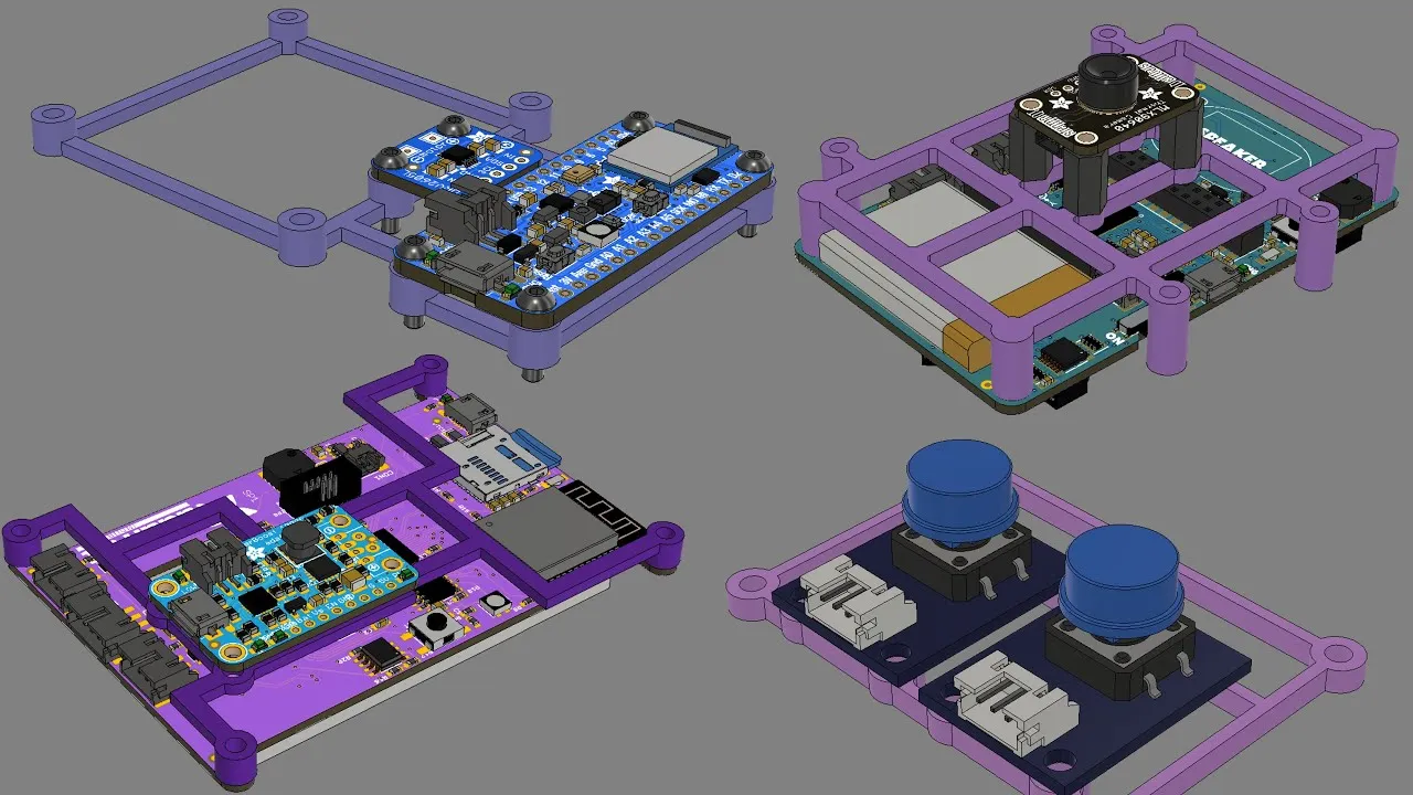 PCB mounting bracket