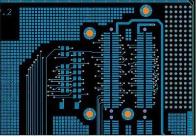 PCB design with copper thieving for multilayer PCB copper balancing