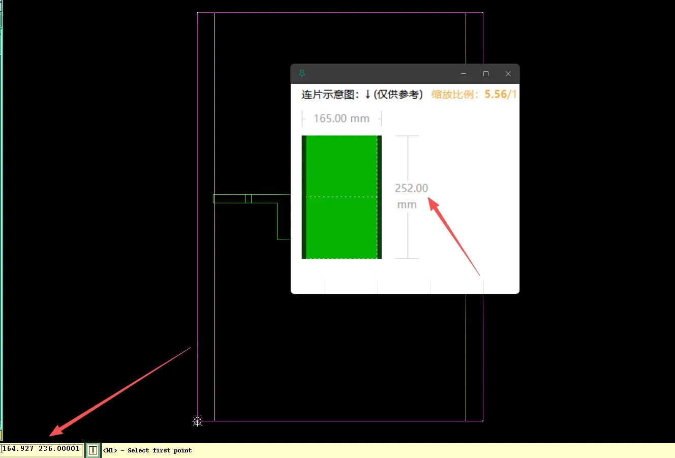 dimensions of the old.gko layer do not match the specified dimensions or the board dimensions