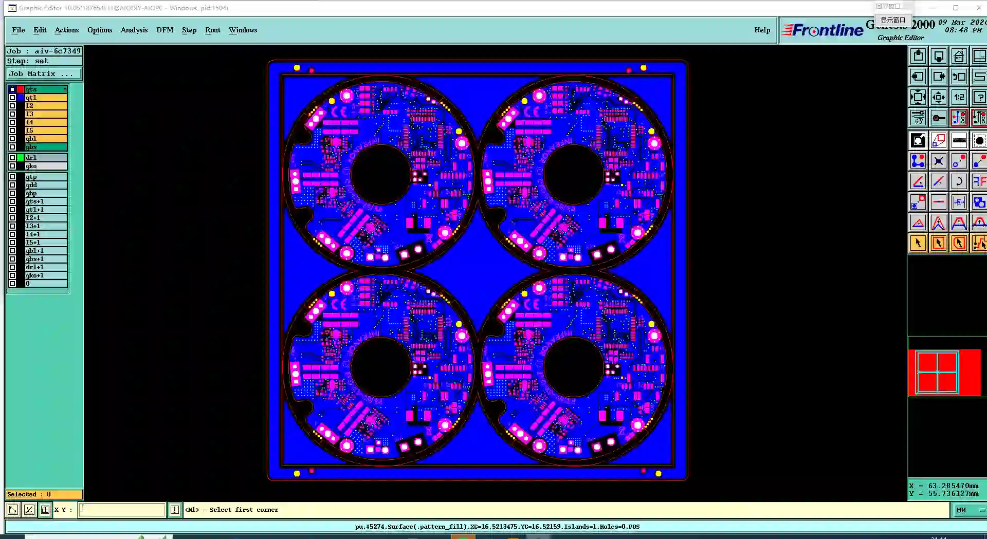 panel diagram confirmation