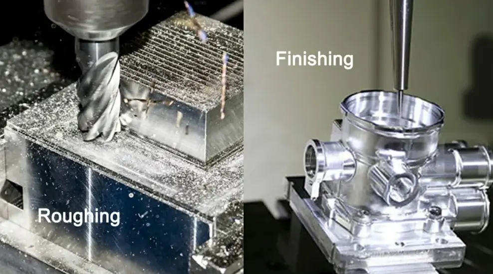 Roughing vs Finishing in CNC Machining