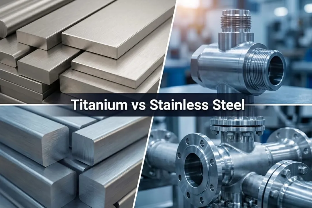 Titanium and stainless often need different pretreatments