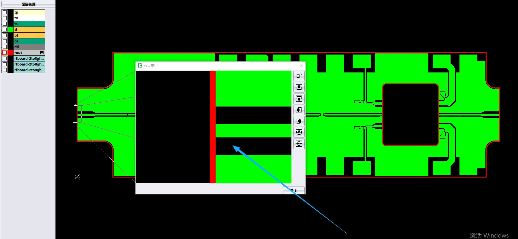 the pad is too close to the board outline