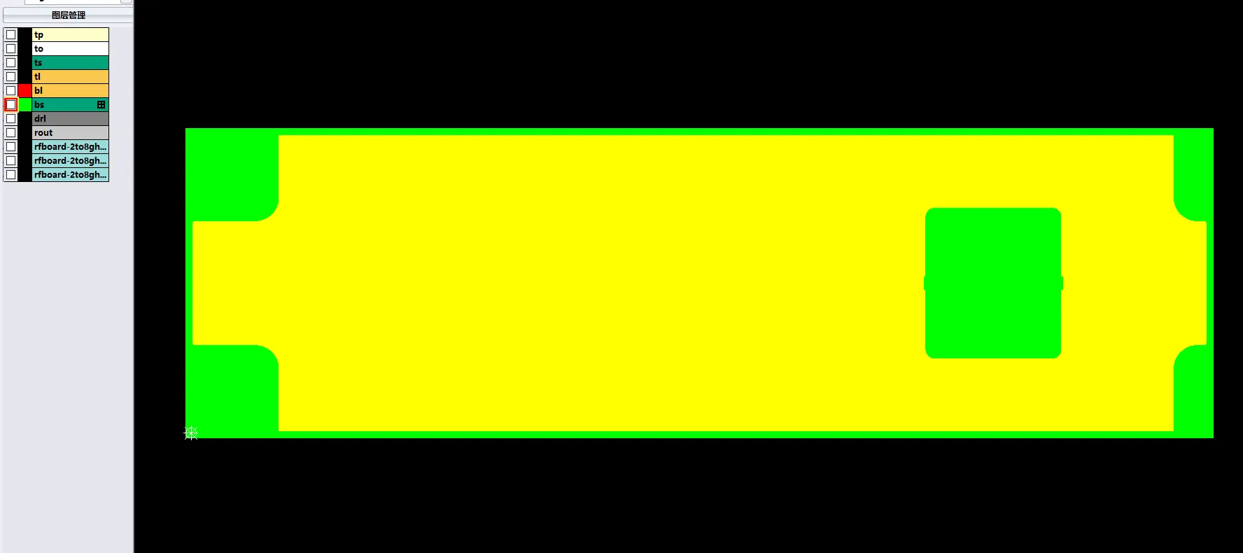 the boards will be manufactured without bottom layer solder mask