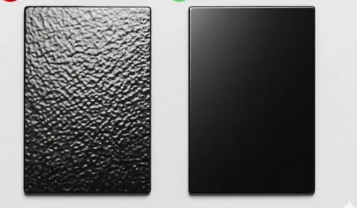 different film thicknesses