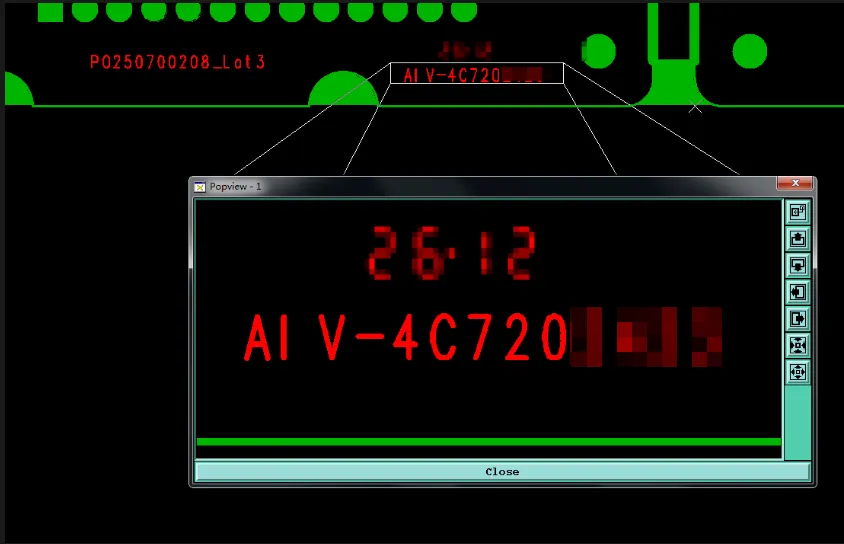 Production Serial Number Location