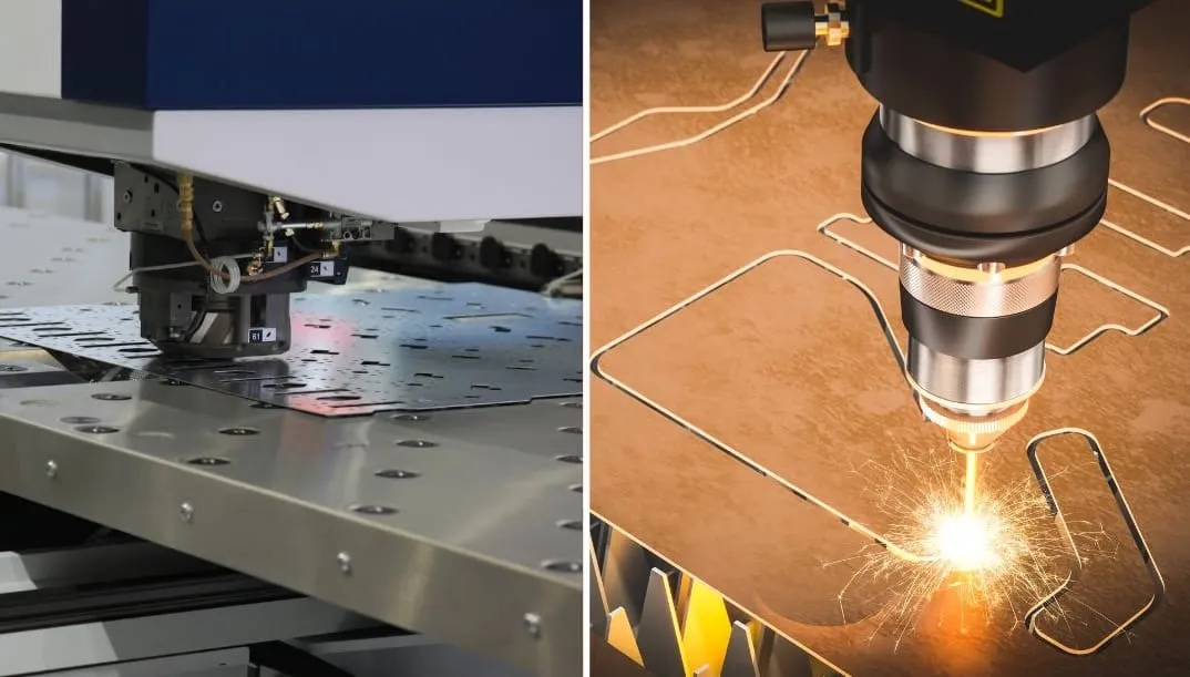 Punching vs Laser Cutting