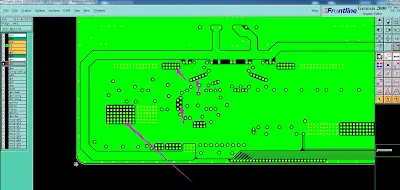 non-functional isolated pads on the inner layers