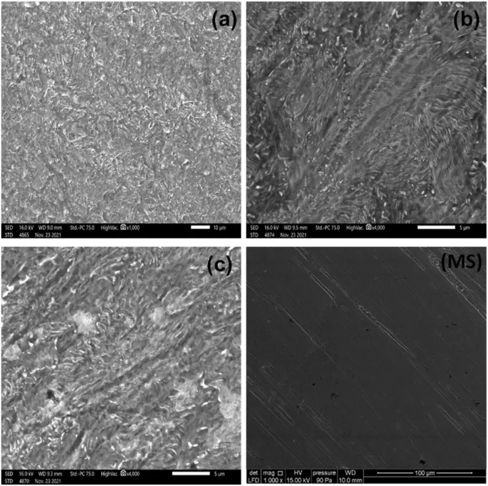 Mild steel surface treatment