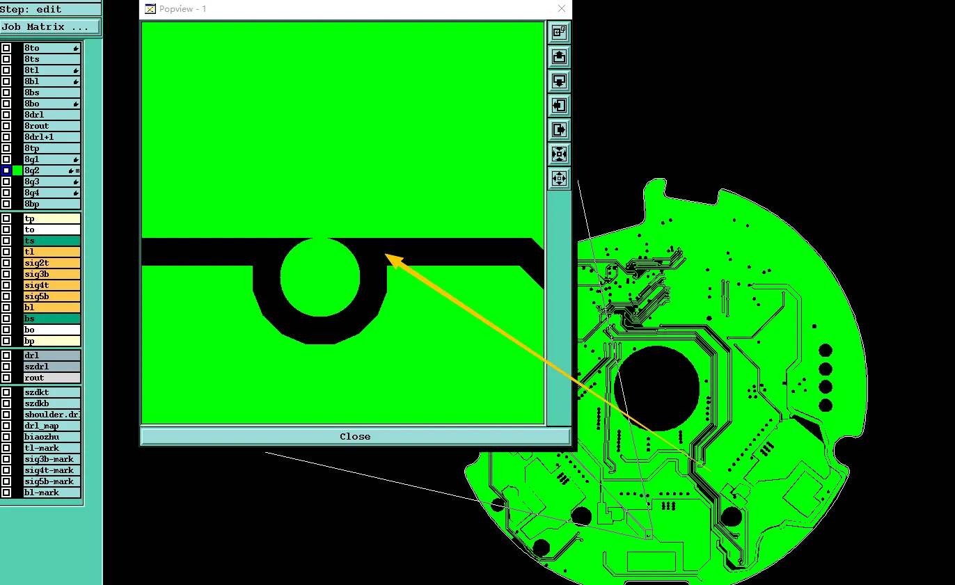 the dot be connected to the adjacent copper