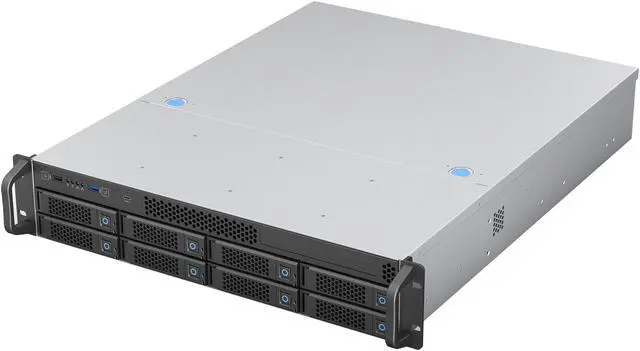 a 2U server chassis in 1.5 mm aluminum