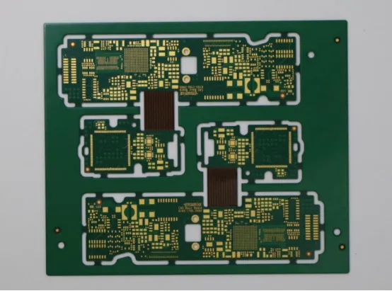 FPC panel with proper connection tabs