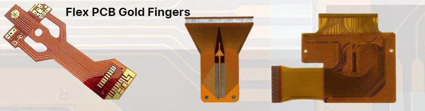 Flex PCB gold fingers