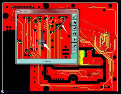 the indicated area requires 50-ohm impedance.