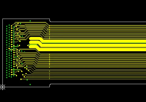 isolated pads (green pads) are added on the inner layers