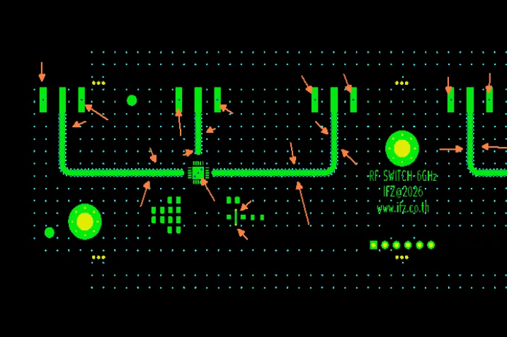 multiple locations have via-in-pad design