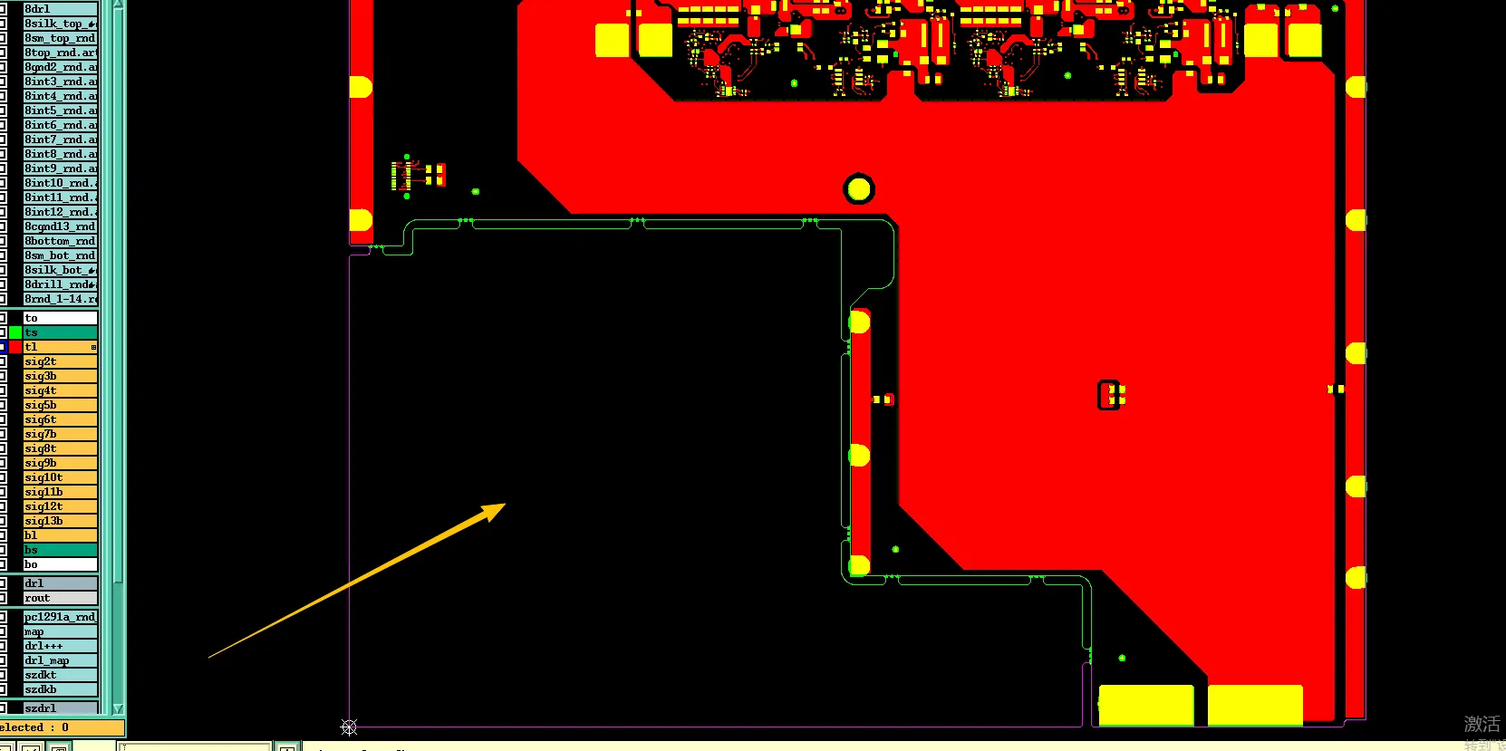 The customer panel had no copper on the auxiliary edge