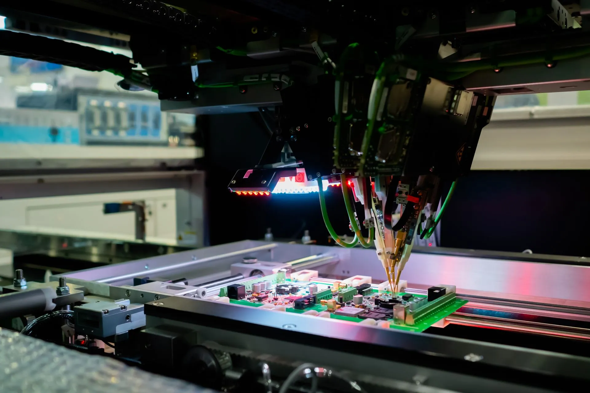 Flying Probe Tester Operation