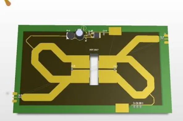 Same FR4 microstrip shown twice