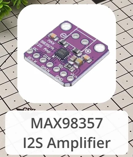 MAX98357A I2S amplifier