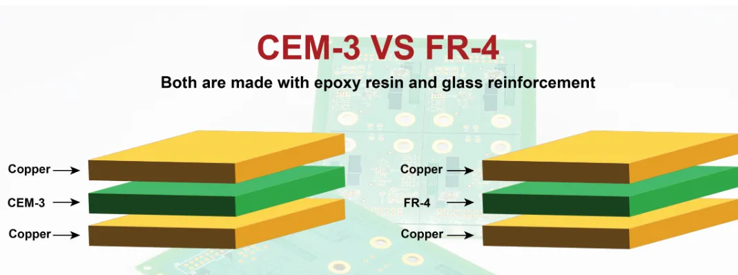 FR4 vs CEM-3 PCB