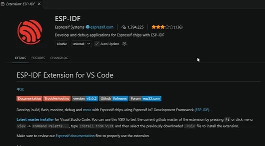 VS Code with ESP-IDF
