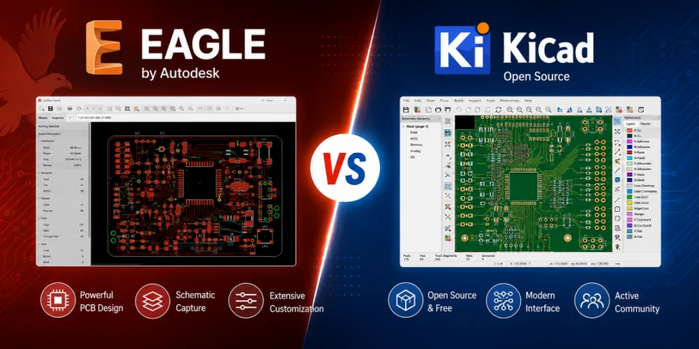 KiCad vs Eagle