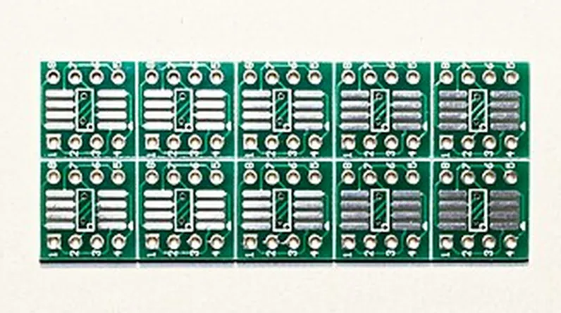 Relationship between components and board edges in a panelized PCB