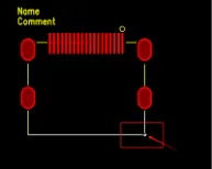 The footprint reference on the board should match the coordinate file and placement orientation