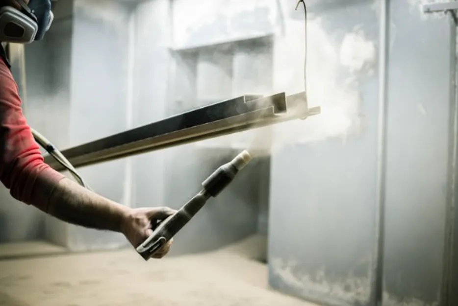 powder-coat adhesion on properly pretreated mild steel