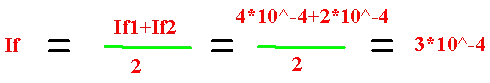 Equation for average capacitor discharge current