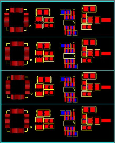 Symmetric module reuse for identical circuit blocks