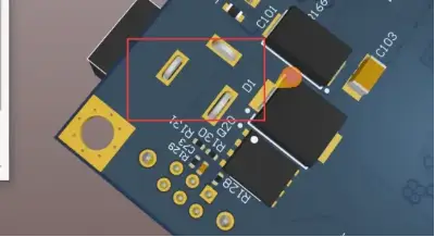 NPTH used as screw holes and corner locating holes