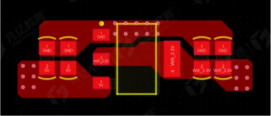 LDO input and output ground tied on a common plane