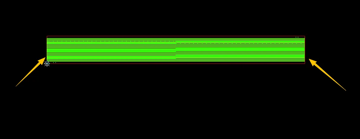 The board panelization lacks edge rails at both ends, based on our production experience, this easily leads to panel breakage, which is detrimental to SMT.