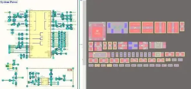 Modular layout result