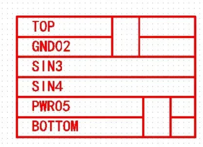 First-order blind via schematic