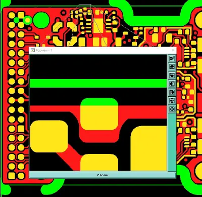 Some solder pads are positioned too close to the edge. V-CUT may cut part of  pads.
