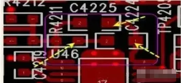 Short, wide GATE routing with separation from HF signals