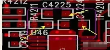 Short, wide GATE routing with separation from HF signals