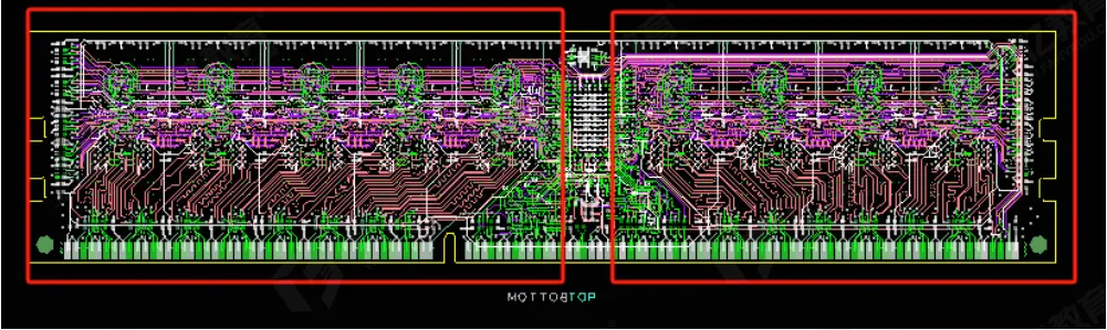 Board-level DDR3 fly-by (daisy-chain) concept
