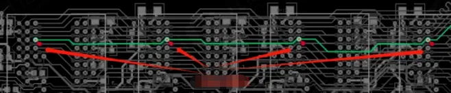 Example of fly-by topology implementation