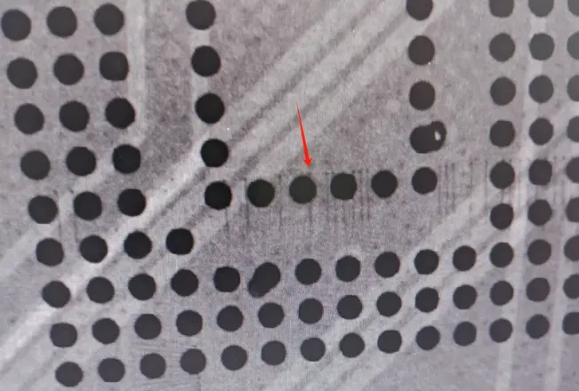 Internal bond wires visible under X-ray